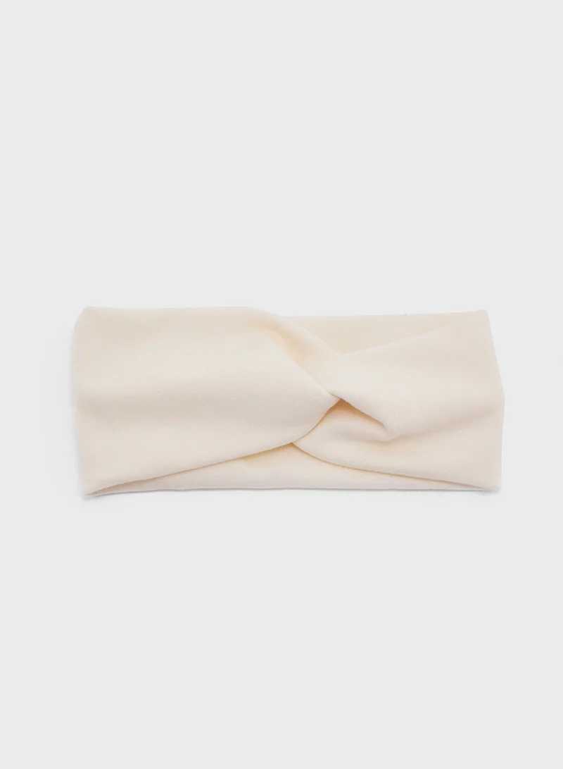 Ginger Knot Detail Jersey Flat Headband