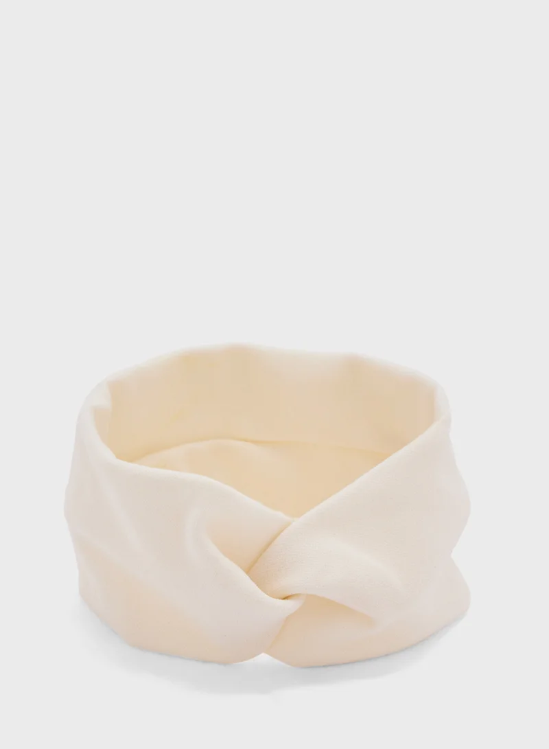 Ginger Knot Detail Jersey Flat Headband