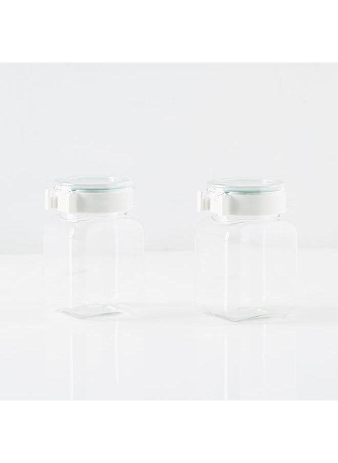 Home Box - Easy Click Square Canister Set of 2 - Image 1