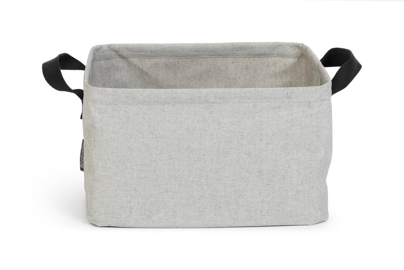 Brabantia - Foldable Laundry Basket - Compact Storage Box - Water Resistant Coating - Multi-Functional - Laundry Hamper - Bathroom - Collapsible - Grey - 9 Gal - Image 3