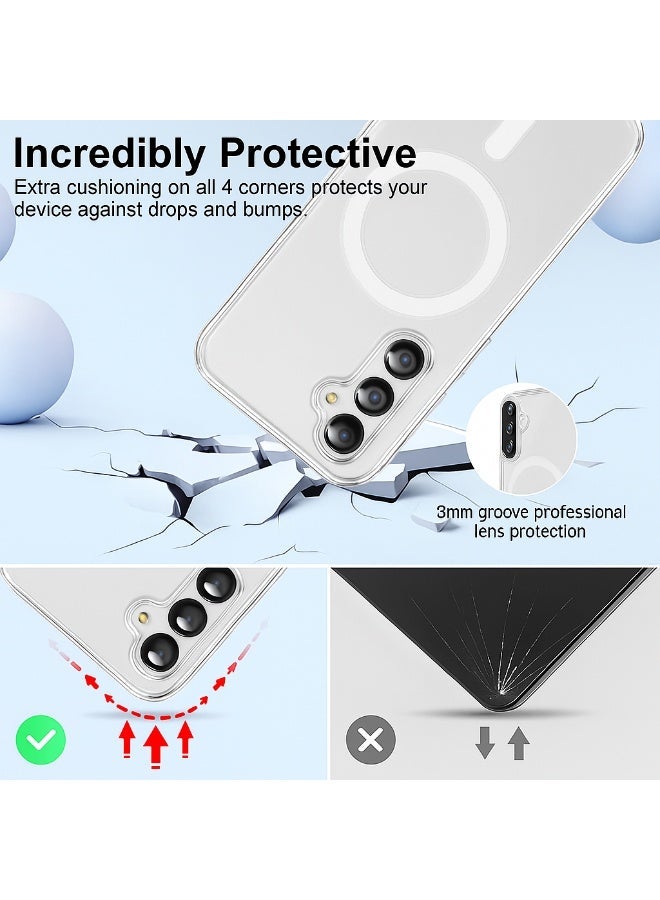 Transparent MagSafe Case for Samsung A17 – Elegant Design that Turns Heads with Strong Protection Against Daily Drops and Scratches - Image 2