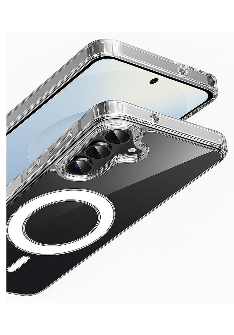 Transparent MagSafe Case for Samsung A17 – Elegant Design that Turns Heads with Strong Protection Against Daily Drops and Scratches - Image 1