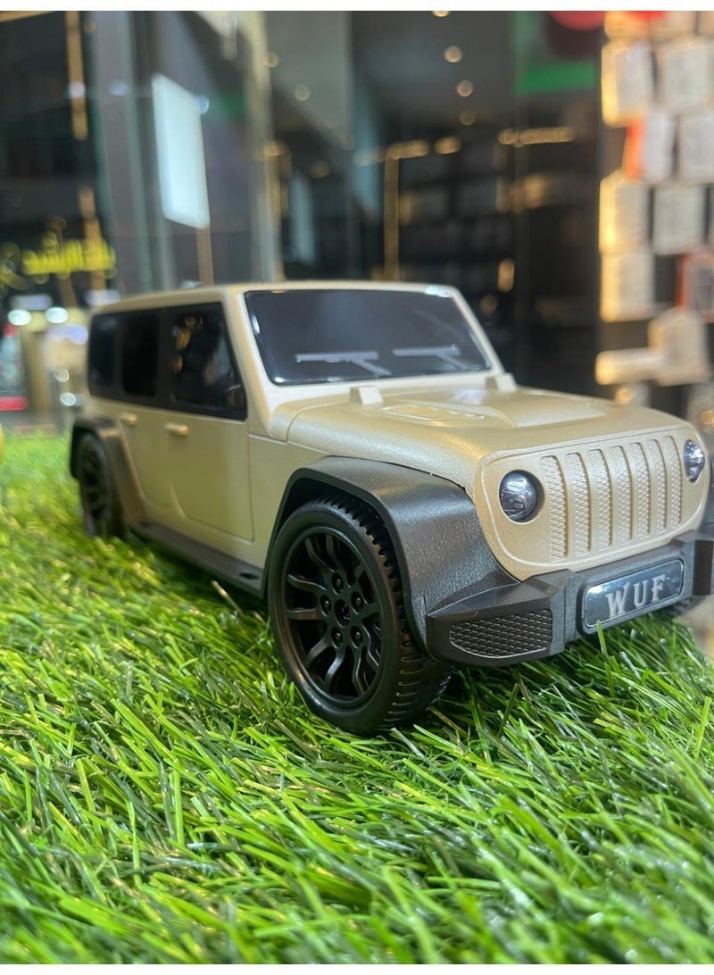 WUF-U1039 10W Jeep Shape Bluetooth Speaker with Super Bass & LED Lights – Black - Image 4