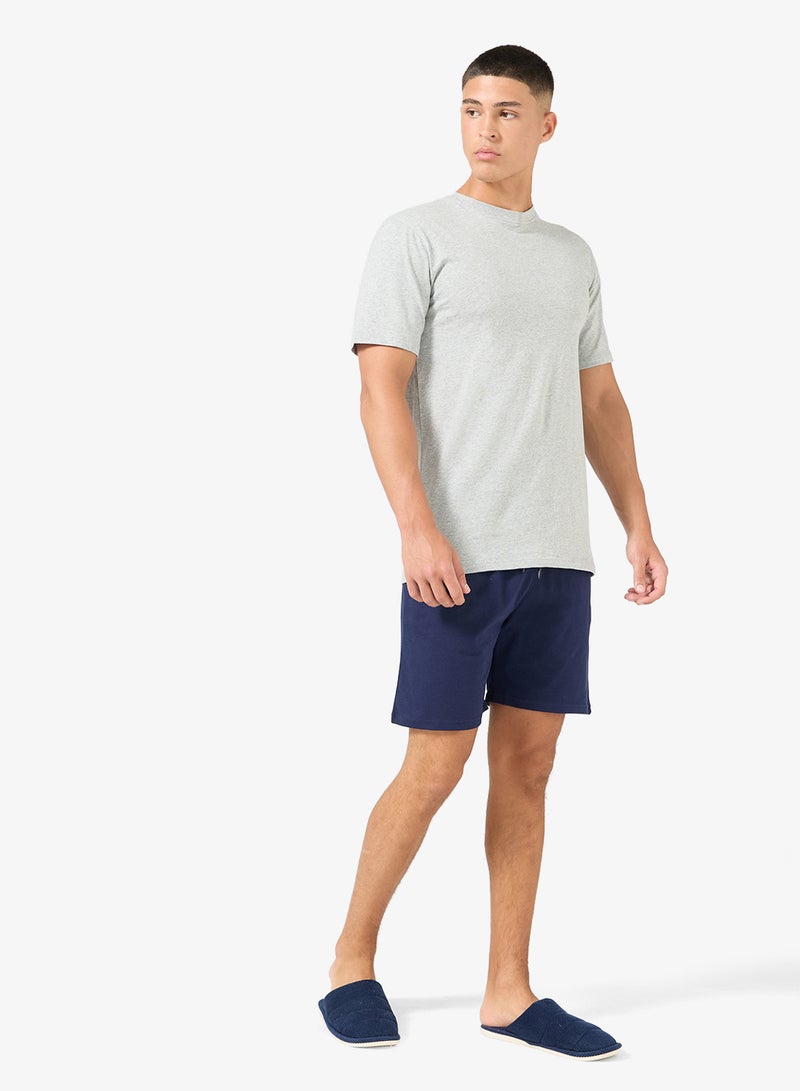 سفنتي فايف طقم بيجامة تي شيرت وشورت - Image 5