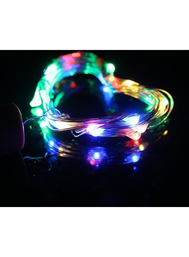 NIBEMINENT Pack Of 10 LED String Light Multicolour - Image 4
