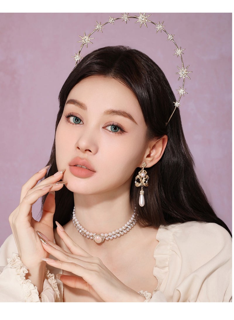 Flower Knows Little A Matte Lipstick - 3.5g, Waterproof, Long-lasting, Matte Finish (C01 Starry Cross – Neutral Peach)  - Image 5