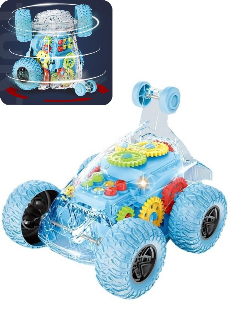 CALL PLAY High Speed Off-road Remote Control Car, Stunt  truck  Glow-up RC Cars with Body Lights ,  Rechargeable Batteries,All Terrain Off-Road Monster Truck,RC CAR Toys for Boys Kids  - Image 1