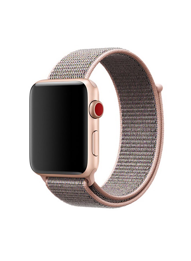 Loquat Nylon Band For Apple Watch 38/40/41mm Pink - Image 2