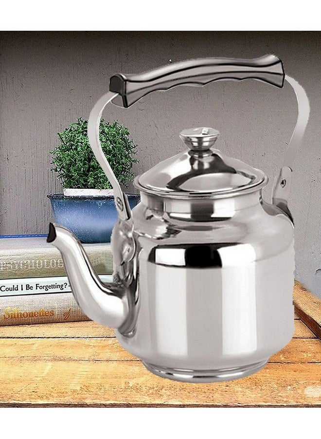 Dynore Stainless Steel Tea Pot/Tea Kettle Mirror Finish- 800 ml - Image 4