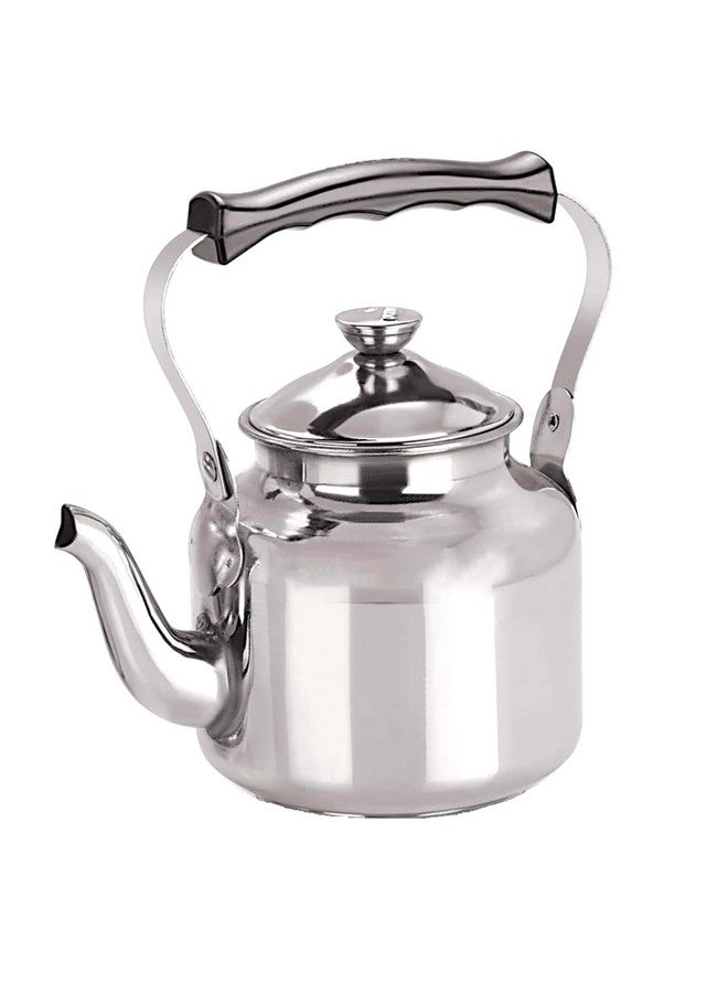 Dynore Stainless Steel Tea Pot/Tea Kettle Mirror Finish- 800 ml - Image 1