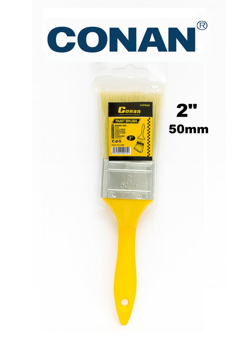 Conan 4 Pcs – Conan Paint Brush Set (3"–2.5"–2"–1.5") for Walls, Wood & Trim – Models COP0503 / COP0525 / COP0502 / COP0515 - Image 4