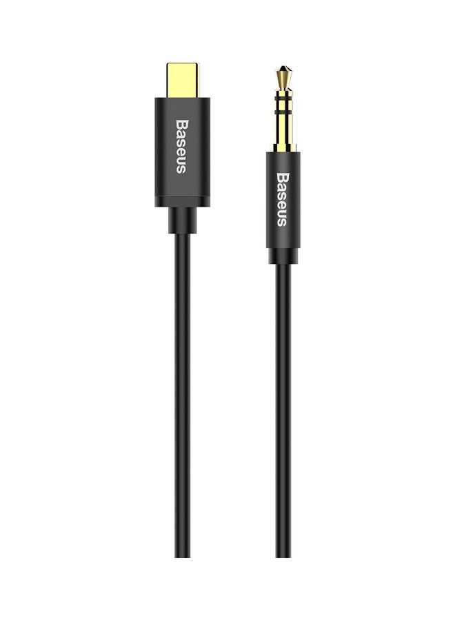 بيسوس كابل مقبس صوت Aux بطول 3.93 قدم USB من النوع C إلى 3.5 ملم سلك ستيريو لسماعات الرأس متوافق مع iPad Pro 2018 Google Pixel 2 3 XL Samsung Galaxy S21 S20 Ultra Note 20 10 Plus - Image 2