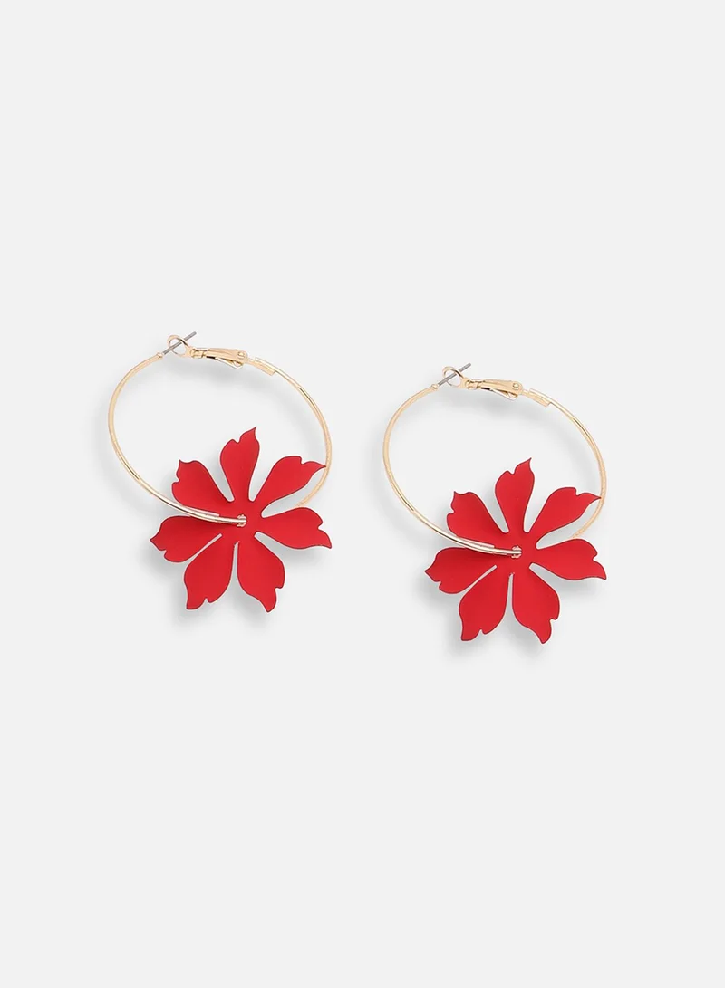Sohi  Party Artificial Hoop Earring Jewellery for Women | Best Price UAE