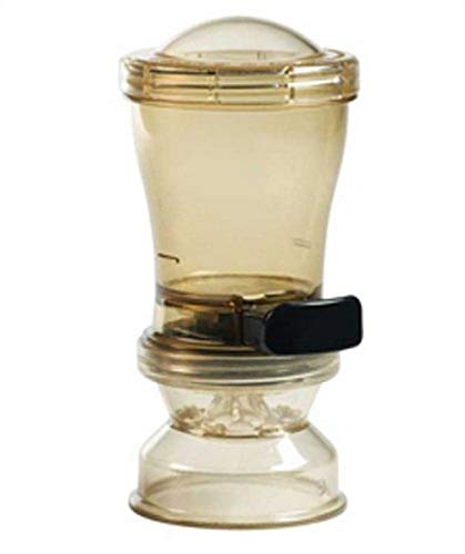 Server Products INS-87100 InSeason Salt and Seasoning Dispenser, Spread Pattern, 10 oz. Capacity, Clear/Black - Image 3