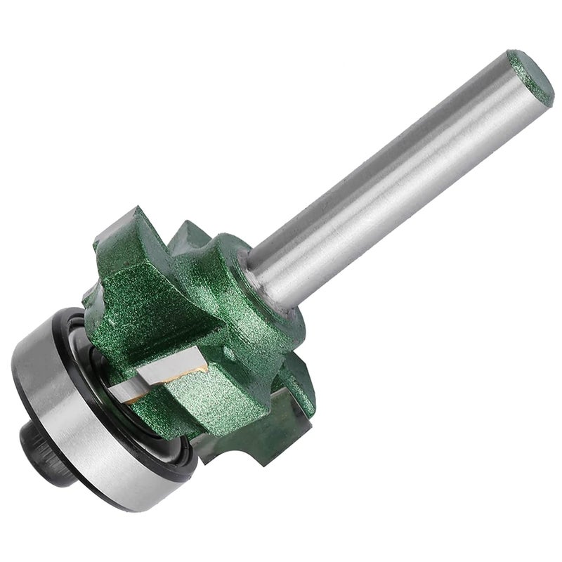 Banding Trimmer, Flush Cut Router Bit Trimmer Router Bit Router Bits R1/ R2/ R3 Woodworking Milling Cutter 4 Teeth Trimming Cutter for Woodworking Engraving Machine - Image 2
