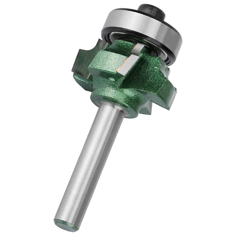 Banding Trimmer, Flush Cut Router Bit Trimmer Router Bit Router Bits R1/ R2/ R3 Woodworking Milling Cutter 4 Teeth Trimming Cutter for Woodworking Engraving Machine - Image 5