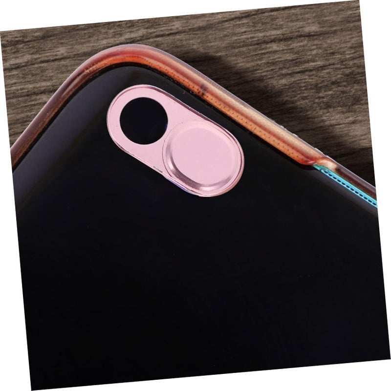 Ultra Thin Rose Gold Webcam Cover Slider for Laptop Privacy Protection 3 Pack - Image 4