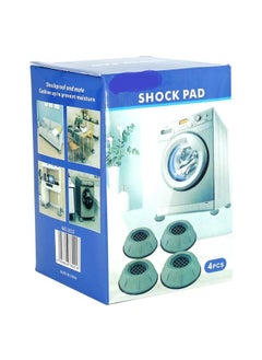 Rahalife Rahalife Shock Pad Noise Reducing Rubber Washing Machine Feet Pads - 4Pcs set  - Image 4