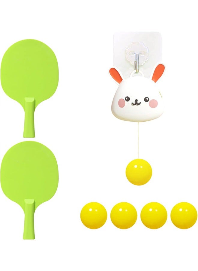 Geustos Hanging Table Tennis Trainer Release Stress Table Ball Game Toy,Self Training Toy, Fun Parent Child  - Image 1