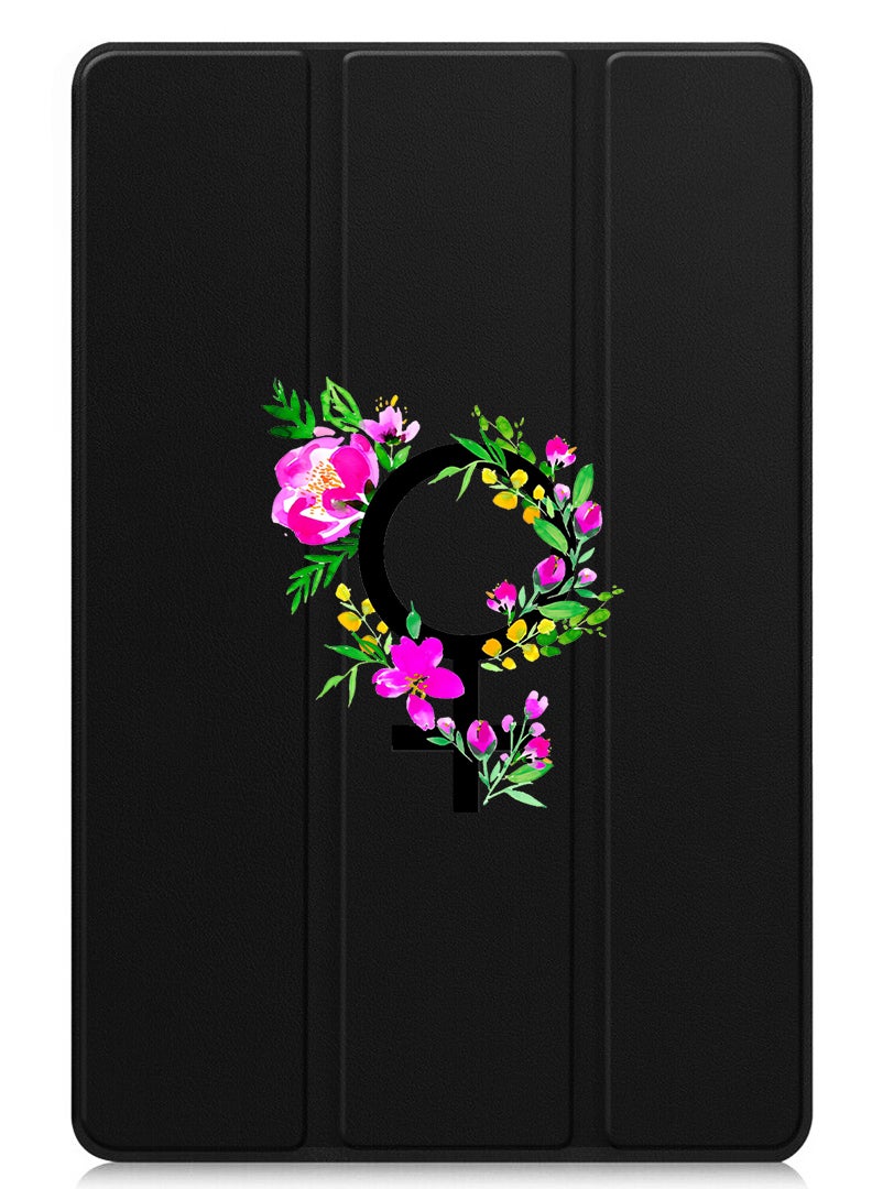 Theodor Protective Flip Case For Xiaomi Pad 7 & Xiaomi Pad 7 Pro With Trifold Stand Auto Wake Sleep Shockproof Cover - womens day floral - Image 1