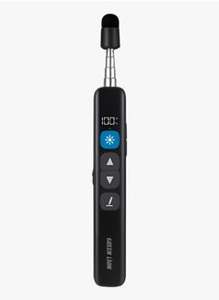 GREEN LION GL-WP11 Wireless Presenter with Laser, Pen Tip & Retractable Pointer / Real Time Power Display / 20m Working Distance / Countdown Reminder / 7 Programmable Keys / Up to 8 Hours Working Time - Black  - Image 1