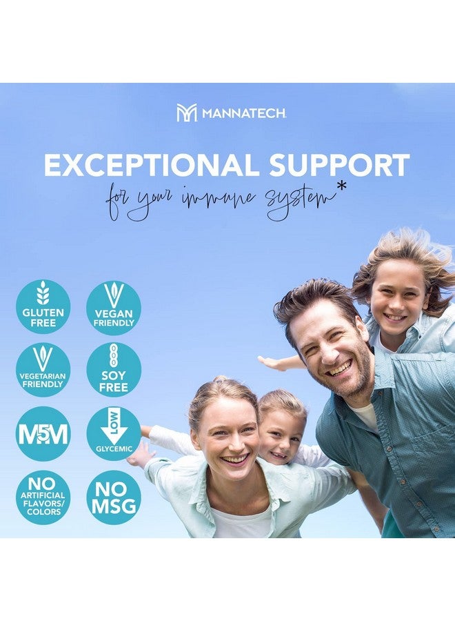 Mannatech Advanced Immune Support Supplement - 150% More Vitamin C, Increased Manapol, Zinc & Glyconutrients for Immunity in MannaBOOM, 10 Slimsticks - Image 5