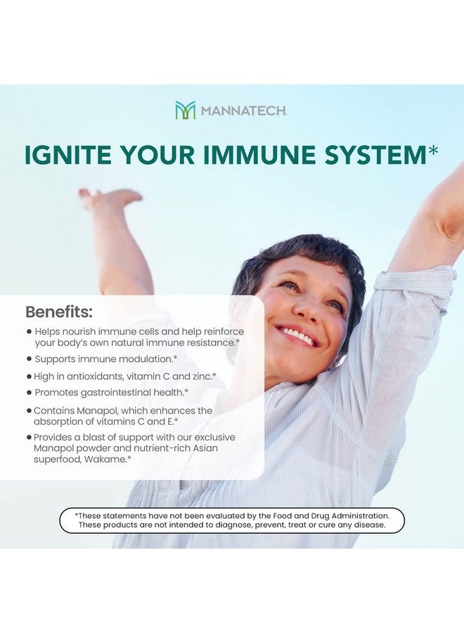 Mannatech Advanced Immune Support Supplement - 150% More Vitamin C, Increased Manapol, Zinc & Glyconutrients for Immunity in MannaBOOM, 10 Slimsticks - Image 4