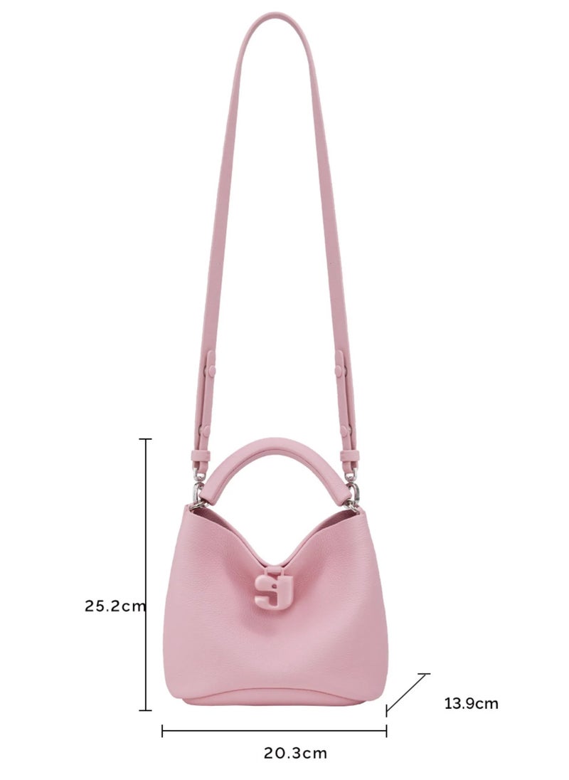 Kuno gigi Bucket Bag Cowhide Genuine Leather Crossbody Bag  - Image 4