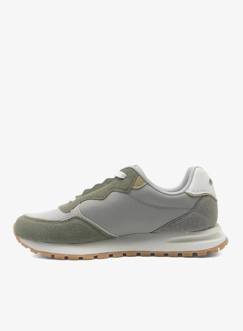 U.S. Polo Assn. grey Men's Grey Classic Low-Top Sneakers,Lightweight Casual Shoes for Everyday Style for Men | Best Price UAE