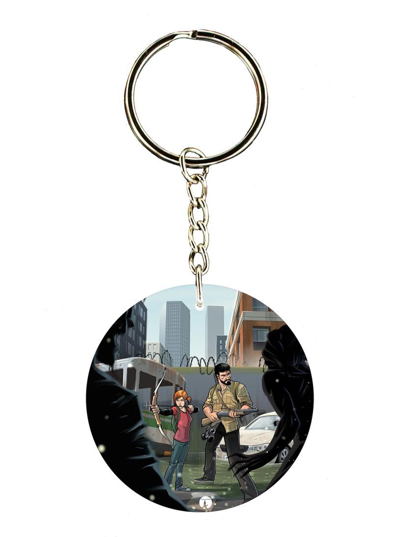 The Last Of Us Printed Keychain
