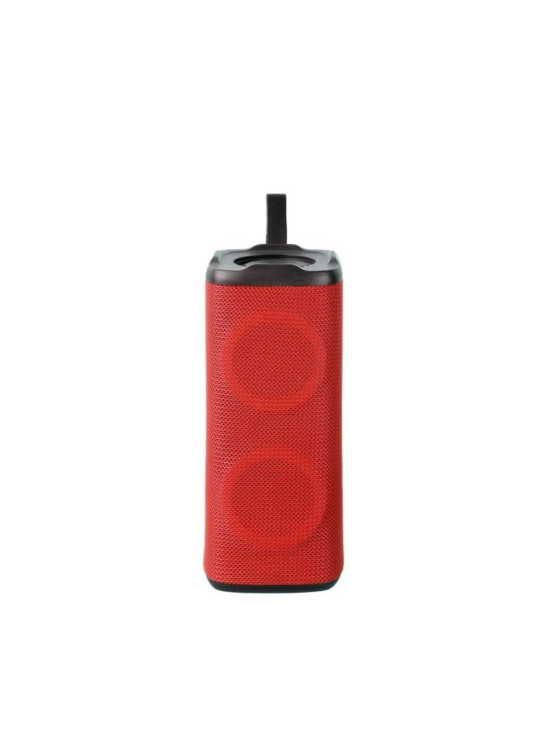 Generic - LM-881 Portable Speaker - Built In Powerbank - Powerful Pro Sound - Dual Bass - 3-4 H Battery - Waterproof red - Image 1