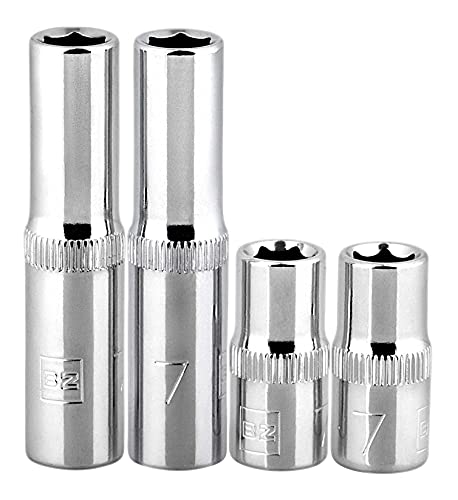 BRAZEN 7mm Socket Four Pack (1/4" Drive, Multi Type) - Image 5