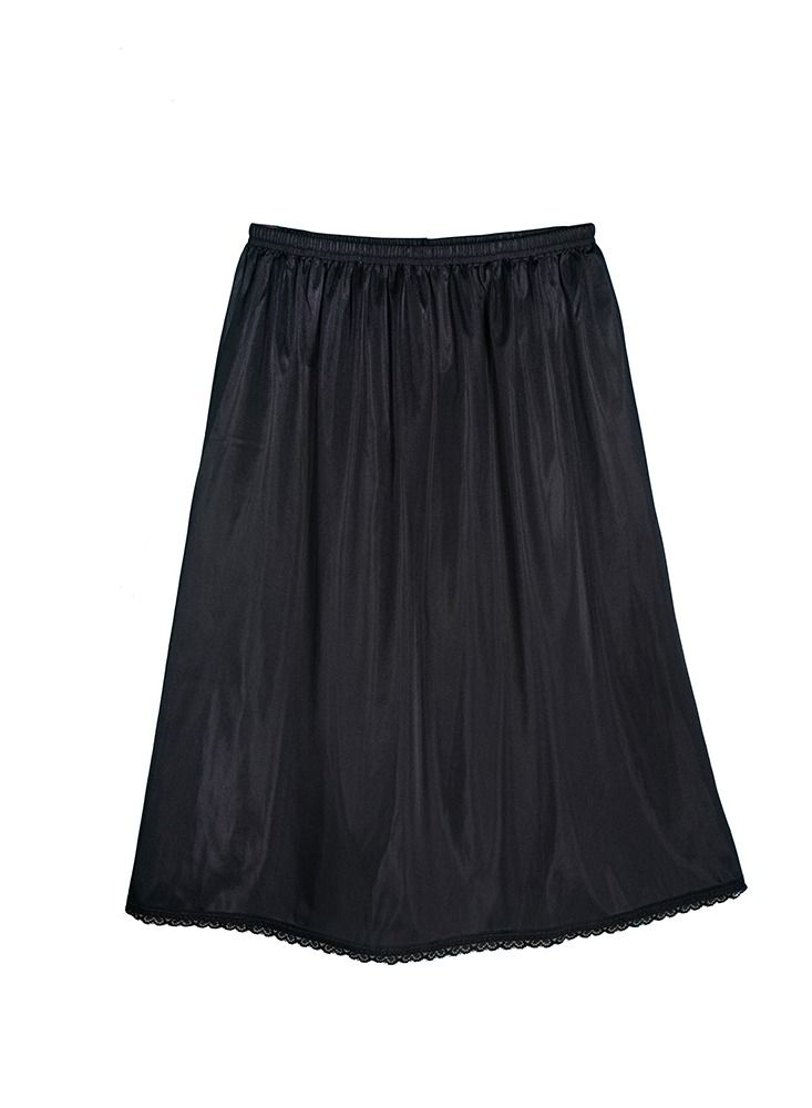 City Rose 6 - Pieces Short Soft inner Skirt with Elasticised Waistband and Small Dantel Women Multicolor - Image 4