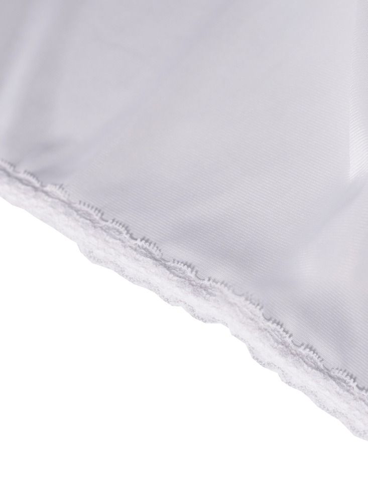 City Rose 6 - Pieces Short Soft inner Skirt with Elasticised Waistband and Small Dantel Women Multicolor - Image 3