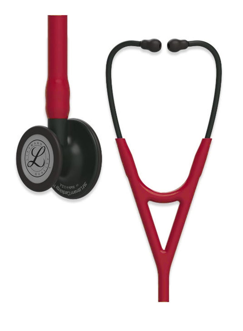 3M Littmann 3M™ Littmann® Cardiology IV™ Diagnostic Stethoscope, 69 cm (Red 6169) - Image 1