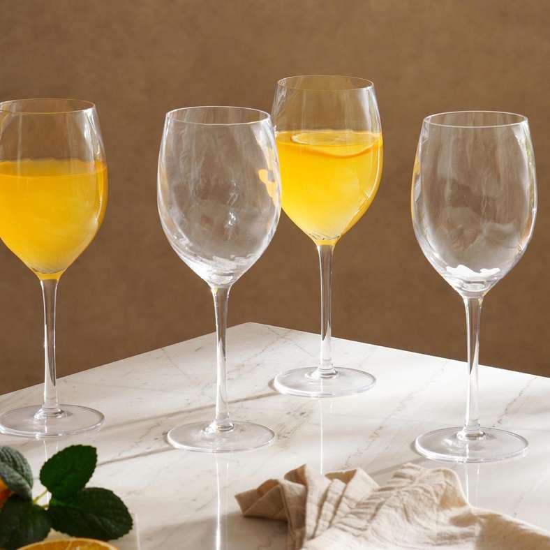 Pan Home Leon 4-Piece Stemware Glass Set 500ml - Clear