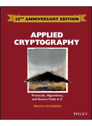 Applied Cryptography Protocols Algorithms and Source Code in C - Hardback - pzsku/Z5368D48D2666CC14CAE4Z/45/1760515252/d0efe046-6e9e-4221-ac12-1b174e1ce196
