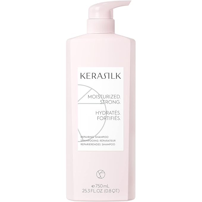 Kerasilk Essential Repairing Shampoo for Stressed and Damaged Hair, 750 ml - Image 1