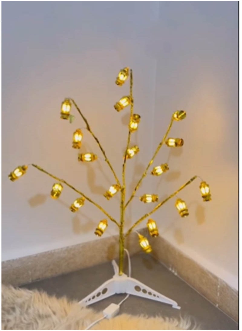 co arma Luminous tree with Ramadan lanterns in moving LED colors  - Image 2