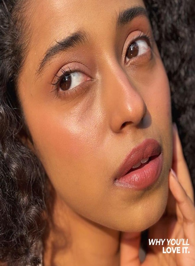 Ruby's Organics Semi-Matte Lipstick for Women All Indian Tones- Highly Pigmented, Moisturizing, Non Drying, Lightweight and Long Lasting- Lip Makeup, Synthetic Chemical Free - Nuddy Intense, 3.7g - Image 4