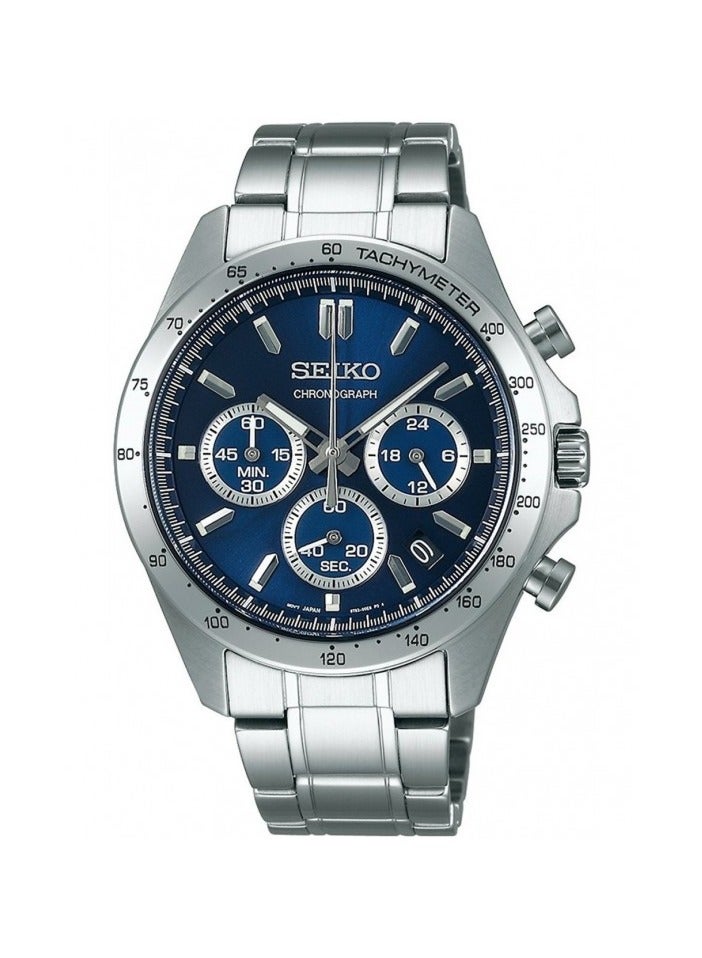 Seiko Spirit Chronograph Blue Dial SBTR011
