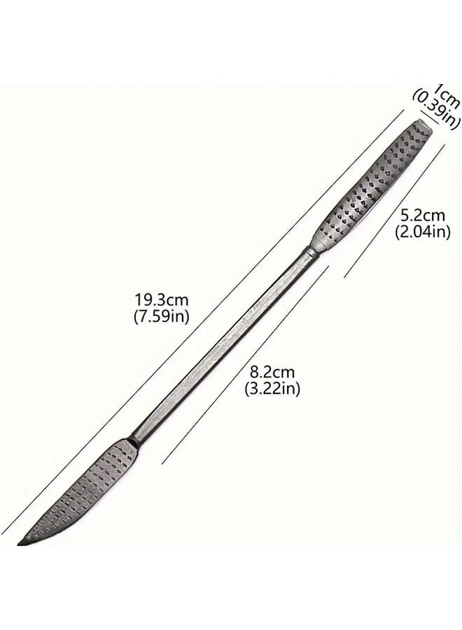 8pcs Double Ended Wood Carving File Set Durable Steel Craft Tools for Precision Woodworking - Image 3