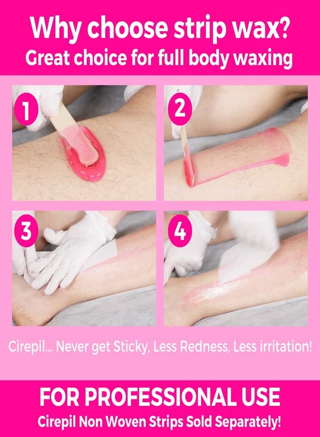 Cirepil - Fiorella - 400g - Soft Wax - Strips Needed/ 14.11 oz Wax Tin - High Performance Hypoallergenic, Removes Hair in One Pass - Ultra-Fluid Gel Texture & Easy to Apply - Perfect for Large Areas - Image 3