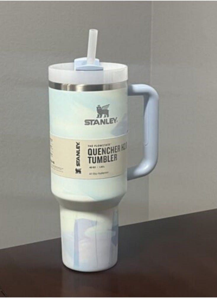 Stanley - Stanley Quencher H2.0 FlowState Stainless Steel Vacuum Insulated Tumbler with Lid and Straw for Water, Iced Tea or Coffee, Smoothie and More, 40 oz - Image 1