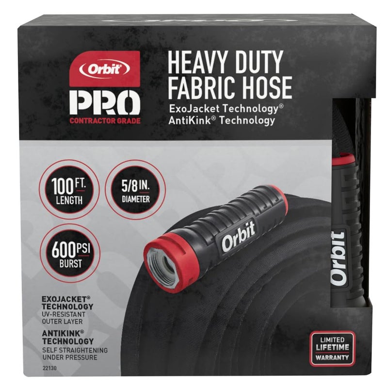 Orbit Pro ExoJacket Heavy Duty Water Hose 100Foot x 58Inch - Image 2