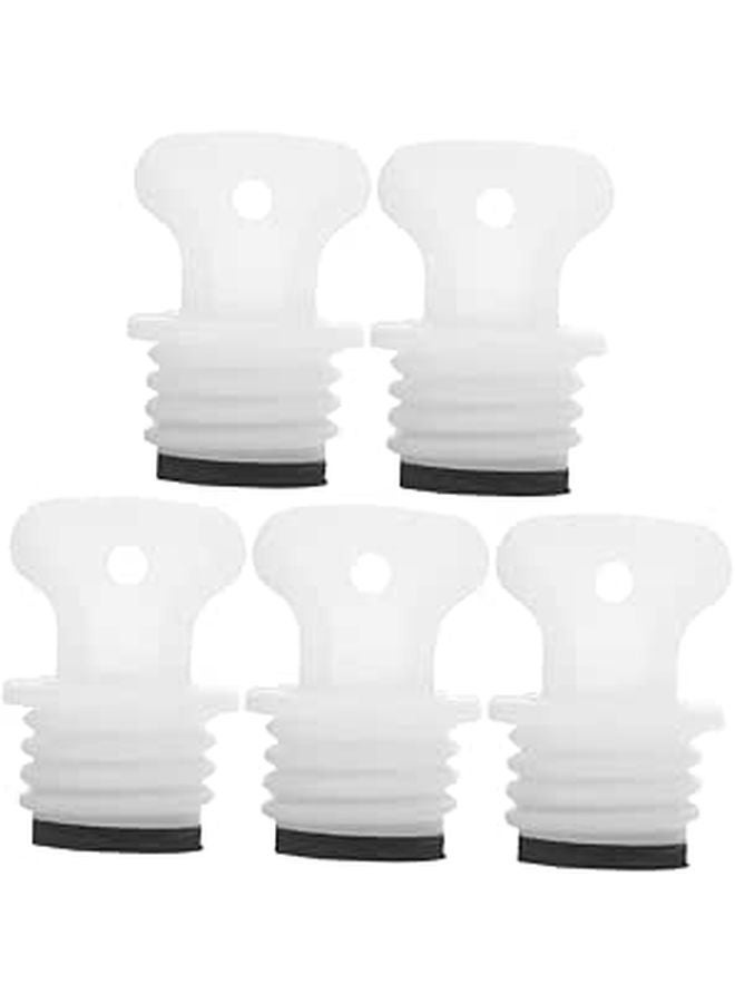 5pcs 21mm Leakproof Rubber Stopper Caps for Hot Water Bottles Replacement Seals - Image 1