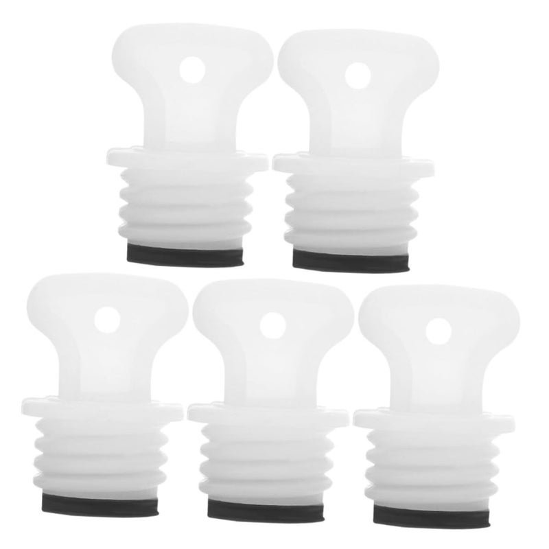 5pcs 21mm Leakproof Rubber Stopper Caps for Hot Water Bottles Replacement Seals - Image 2