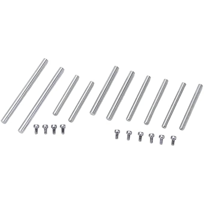 rayihni Durable Aluminum Front Rear Suspension Arms Set Cool Appearance For Losi 22S Sct Direct Replacement For Remote Control Car Enthusiasts Blue - Image 5