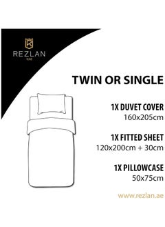 Off White Complete Duvet Cover Set For Single Bed With Fitted Sheet - pzsku/Z53699DF716EB0E8A523EZ/45/_/1737645566/2ab32753-55af-4bad-892c-386592a60a96