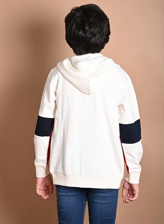 ليل بيكس Numeric Printed Full Sleeves Sweatshirt